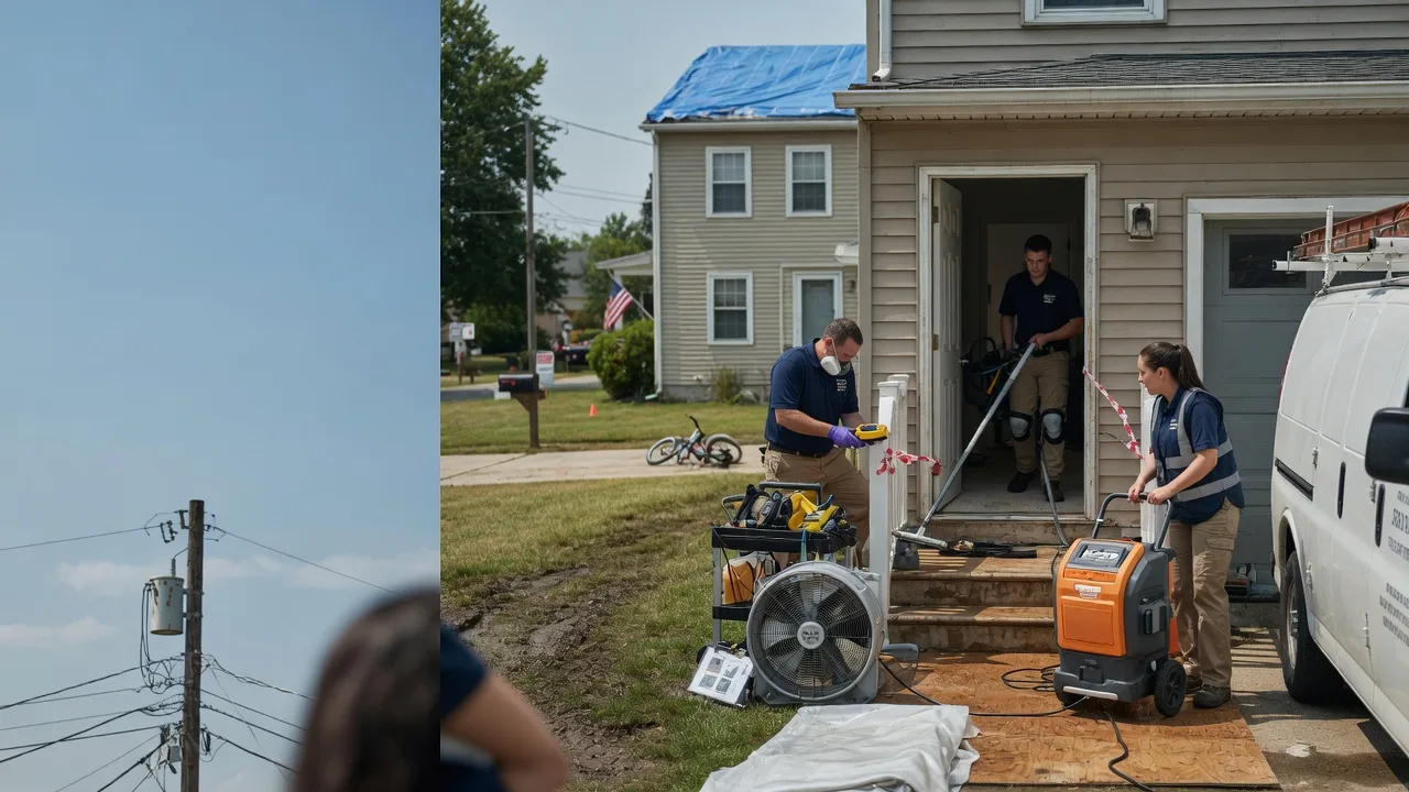 Water Damage Repair in Simonton, TX near me